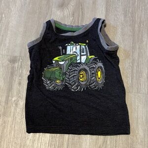 John Deere Kids Tank Top - Black and Green